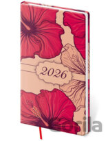 Kapesní diář 2026 Vario Lyra Hibiscus