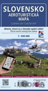 Aeroturistická mapa Slovensko a Česko 1: 500 000