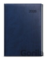 Týdenní diář 2026 Oskar Vivella A5 modrá