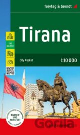 Tirana 1:10 000 Citi Pocket