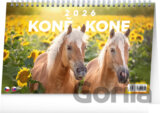 NOTIQUE Stolový kalendár Koně – Kone 2026