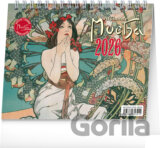 NOTIQUE Stolní kalendář Alfons Mucha 2026