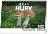 NOTIQUE Stolový kalendár Huby 2026