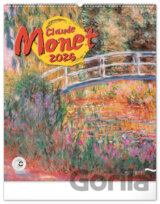 NOTIQUE Nástenný kalendár Claude Monet 2026