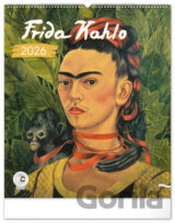 NOTIQUE Nástenný kalendár Frida Kahlo 2026