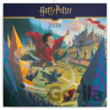 NOTIQUE Nástenný poznámkový kalendár Harry Potter 2026