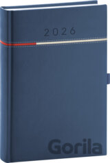 NOTIQUE Denný diár Tomy 2026 (modro-červený)