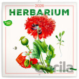 NOTIQUE Nástenný poznámkový kalendár Herbarium (Herbár) 2026