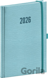 NOTIQUE Týždenný diár Rivoli 2026 (svetlomodrý)