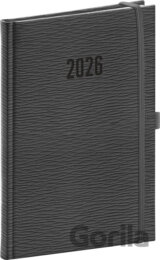 NOTIQUE Týždenný diár Rivoli 2026 (sivý)