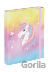 Dosky na školské zošity Baagl Rainbow Unicorn