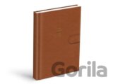 Diář 2026 D801 PU brown s magnetem