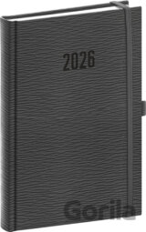 NOTIQUE Denný diár Rivoli 2026 (sivý)