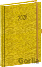 NOTIQUE Denný diár Rivoli 2026 (žltozelený)