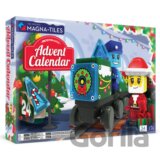 Magnetická stavebnica Adventný kalendár 34 dielov