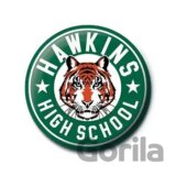 Placka Stranger Things - Hawkins High School