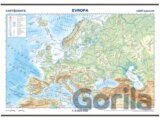 Evropa - reliéf a povrch 1:5 000 000