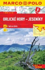 Orlické hory-Jeseníky 8 - mapa 1:100 000