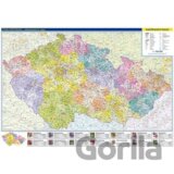 Česká republika - nástěnná administrativní mapa 1:500 tis./99x69 cm