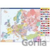 Evropa - nástěnná administrativní mapa 1:4 mil./136x96 cm