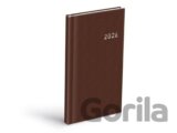 Diář 2026 T806 PVC dark brown