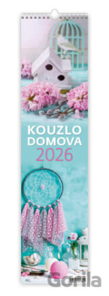 Kouzlo domova 2026 vázanka - nástěnný kalendář