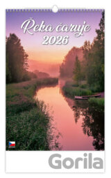 Řeka čaruje 2026 - nástěnný kalendář