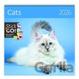 Cats 2026 - nástěnný kalendář
