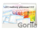 Týdenní rodinný plánovací 2026 - stolní kalendář