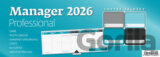 Manager Professional 2026 - stolní kalendář