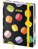 Denní diář 2026 B6 Vario Macarons s gumičkou