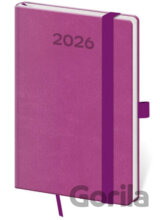 Kapesní diář 2026 Print Pop fialový