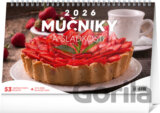 NOTIQUE Stolový kalendár Múčniky a sladkosti 2026