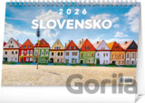 NOTIQUE Stolový kalendár Slovensko 2026