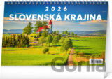 NOTIQUE Stolový kalendár Slovenská krajina 2026