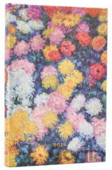 Paperblanks - týždenný diár Monet’s Chrysanthemums 2026