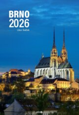 Kalendář 2026 Brno - nástěnný