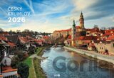 Kalendář 2026 Český Krumlov - nástěnný na šířku