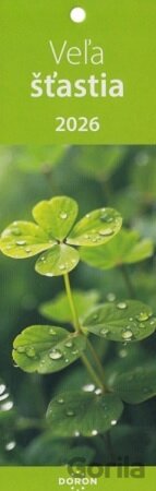 Veľa šťastia - Kalendár 2026 (záložkový)