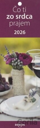 Čo ti zo srdca prajem - Kalendár 2026 (záložkový)