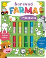 Barevná farma omalovánky
