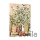 Paperblanks - týždenný diár Cezanne's Terracotta Pots and Flowers 2026