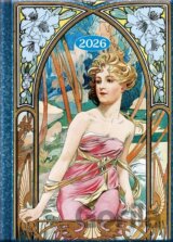 Praktik denní diář Mucha 2026