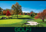 Nástenný kalendár Golf 2026