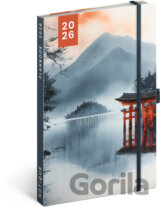 NOTIQUE Planbook - diár/notes Japonsko 2026