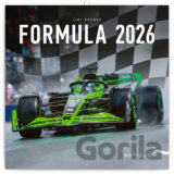 NOTIQUE Nástenný poznámkový kalendár Formula 2026