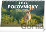 NOTIQUE Stolový Poľovnícky kalendár 2026
