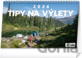 NOTIQUE Stolový kalendár Tipy na výlety 2026