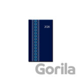 Mini diár FOLK 2026 (modrý)