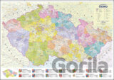 Česko administrativní mapa
